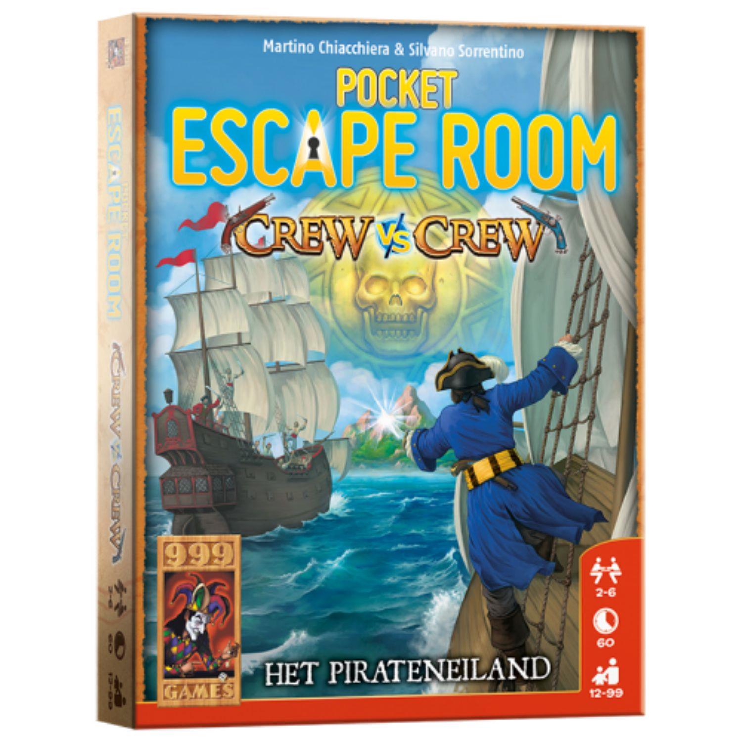 999 Games Pocket EscapeRoom Crew vs Crew